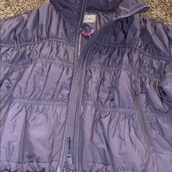 Free People Movement Shelby Shirred Puffer - Picture 3 of 6